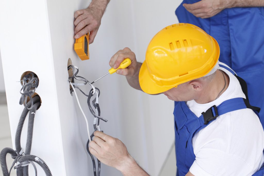 Installation électrique réalisée par AGELECT et BIP PRO Solutions