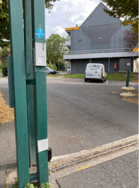 Photocellules anti-vandalisme — Chelles