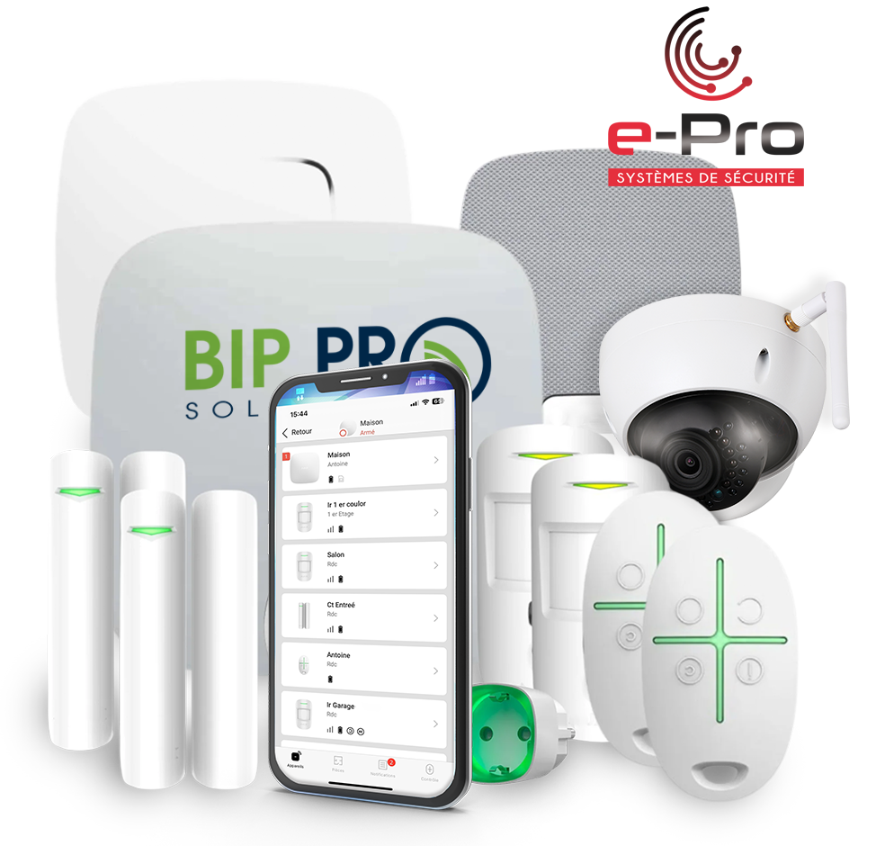 Kit alarme anti-intrusion BIP Pro Solutions